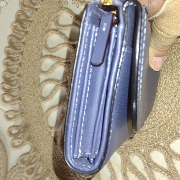 KATE SPADE Long Wallet NAVY NWOT - Picture 11 of 13